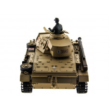 Р/У танк Heng Long 1/16 Panzerkampfwagen III (Германия) 2.4G RTR PRO песочный