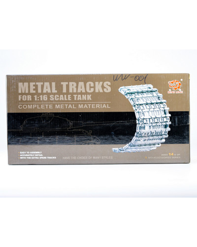 Металлические гусеницы для Tiger, Panther