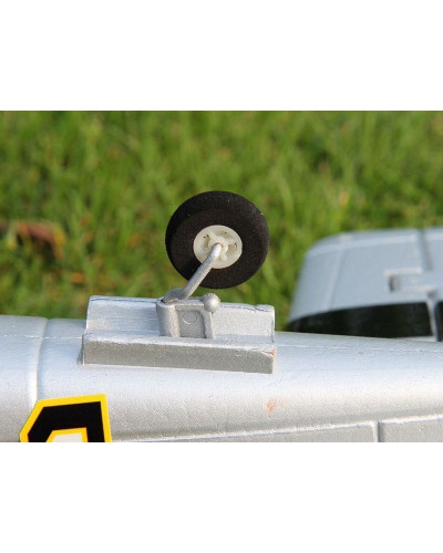 Радиоуправляемый самолет Top RC P-51D желтый 750мм 2.4G 4-ch LiPo RTF