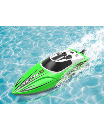 Радиоуправляемый катер Volantex RC Vector XS зеленый 2.4G RTR