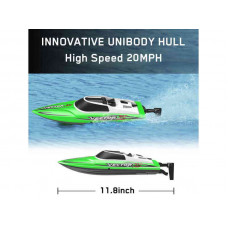 Радиоуправляемый катер Volantex RC Vector XS зеленый 2.4G RTR