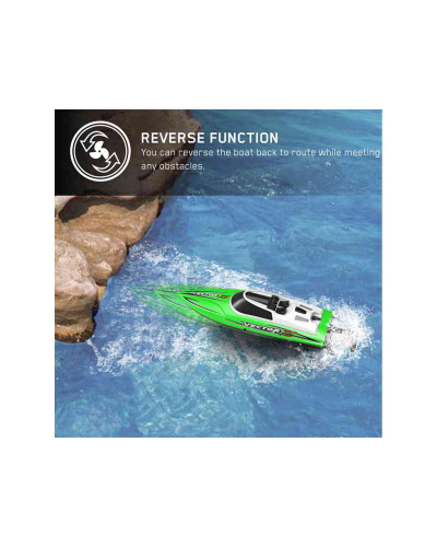 Радиоуправляемый катер Volantex RC Vector XS зеленый 2.4G RTR