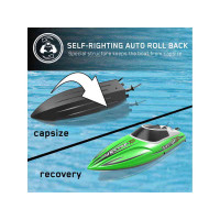 Радиоуправляемый катер Volantex RC Vector XS зеленый 2.4G RTR