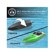 Радиоуправляемый катер Volantex RC Vector XS зеленый 2.4G RTR