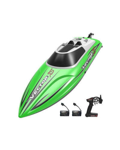 Радиоуправляемый катер Volantex RC Vector XS зеленый 2.4G RTR