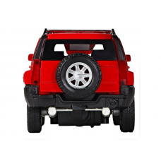 Машина "АВТОПАНОРАМА" Hummer H3, красный, 1/32, свет, звук, инерция, в/к 17,5*13,5*9 см