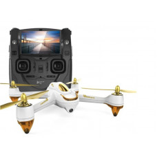 Р/У квадрокоптер Hubsan X4 GPS, FHD+FPV, автовозврат, удержание, следуй за мной,  2.4G (белый)