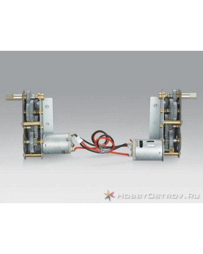 Редуктор левый и правый для танка Tiger (цинк) 3818