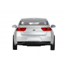 Машина "АВТОПАНОРАМА" KIA K7, серебряный, 1/41, инерция, в/к 17,5*12,5*6,5 см