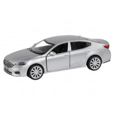 Машина "АВТОПАНОРАМА" KIA K7, серебряный, 1/41, инерция, в/к 17,5*12,5*6,5 см