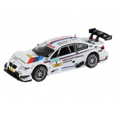 Машина "АВТОПАНОРАМА" BMW M3 DTM, белый, 1/32, свет, звук, инерция, в/к 17,5*13,5*9 см