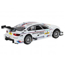 Машина "АВТОПАНОРАМА" BMW M3 DTM, белый, 1/32, свет, звук, инерция, в/к 17,5*13,5*9 см