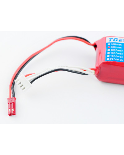 Аккумулятор Li-Po 800mAh, 11,1V 15C самолета Top RC 400 Class Cessna 182