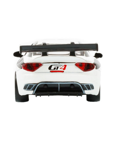 Машина "АВТОПАНОРАМА" Maserati Gran Turismo MC GT4, белый, 1/43, откр. двери, в/к 17,5*12,5*6,5 см