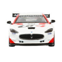 Машина "АВТОПАНОРАМА" Maserati Gran Turismo MC GT4, белый, 1/43, откр. двери, в/к 17,5*12,5*6,5 см