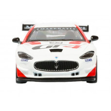 Машина "АВТОПАНОРАМА" Maserati Gran Turismo MC GT4, белый, 1/43, откр. двери, в/к 17,5*12,5*6,5 см