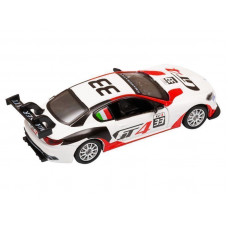 Машина "АВТОПАНОРАМА" Maserati Gran Turismo MC GT4, белый, 1/43, откр. двери, в/к 17,5*12,5*6,5 см