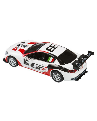 Машина "АВТОПАНОРАМА" Maserati Gran Turismo MC GT4, белый, 1/43, откр. двери, в/к 17,5*12,5*6,5 см