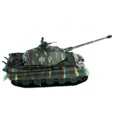 Радиоуправляемый танк Heng Long King Tiger (башня Porsche) Original V6.0  2.4G 1/16 RTR