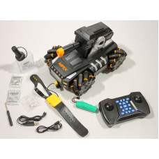 Р/У танк Mech Chariot RQ2085 стрельба водяными шарами, дрифтовые колеса, звук, управление от руки