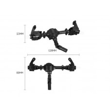 Передний мост MN MODEL для моделей MN-35, MN-66, MN-77