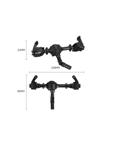 Передний мост MN MODEL для моделей MN-35, MN-66, MN-77