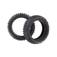 Передние шины со вставками для багги Himoto 1/16, 2шт.