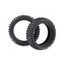 Передние шины со вставками для багги Himoto 1/16, 2шт.