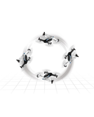 Р/У квадрокоптер Syma X19W Летающая машина с FPV трансляцией Wi-Fi 6-AXIS 2.4G RTF