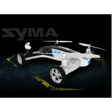 Р/У квадрокоптер Syma X19W Летающая машина с FPV трансляцией Wi-Fi 6-AXIS 2.4G RTF