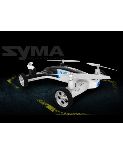 Р/У квадрокоптер Syma X19W Летающая машина с FPV трансляцией Wi-Fi 6-AXIS 2.4G RTF