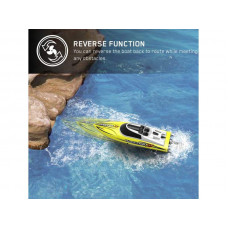 Радиоуправляемый катер Volantex RC Vector XS желтый 2.4G RTR