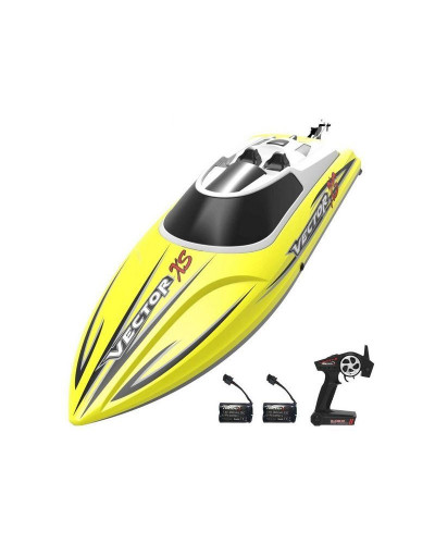 Радиоуправляемый катер Volantex RC Vector XS желтый 2.4G RTR