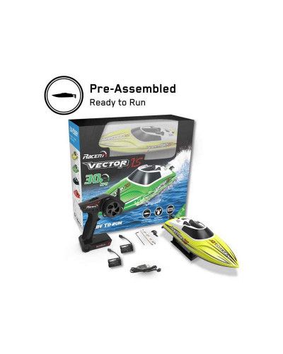 Радиоуправляемый катер Volantex RC Vector XS желтый 2.4G RTR