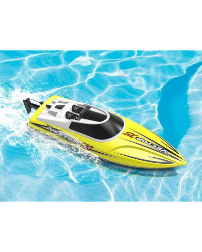 Радиоуправляемый катер Volantex RC Vector XS желтый 2.4G RTR