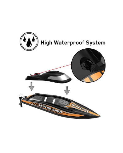 Радиоуправляемый катер Volantex RC Vector SR80 Brushless 2.4G ARTR