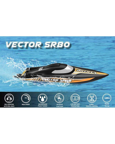 Радиоуправляемый катер Volantex RC Vector SR80 Brushless 2.4G ARTR