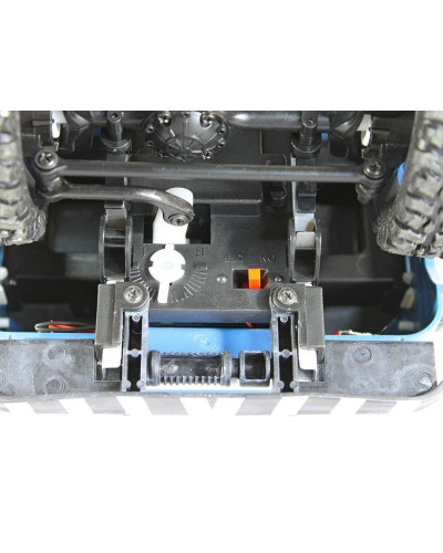 Радиоуправляемая машина MN MODEL ГАЗ-66 грузовая (синяя) 4WD 2.4G 1/16 RTR