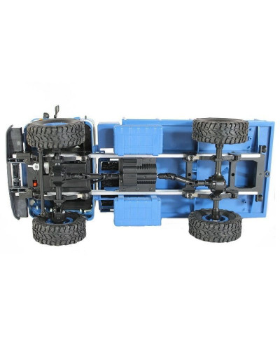 Радиоуправляемая машина MN MODEL ГАЗ-66 грузовая (синяя) 4WD 2.4G 1/16 RTR