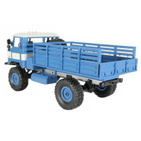 Радиоуправляемая машина MN MODEL ГАЗ-66 грузовая (синяя) 4WD 2.4G 1/16 RTR
