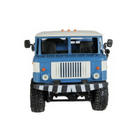 Радиоуправляемая машина MN MODEL ГАЗ-66 грузовая (синяя) 4WD 2.4G 1/16 RTR