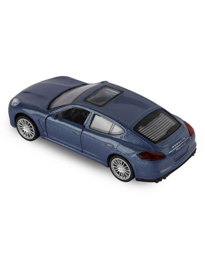 Машина "АВТОПАНОРАМА" Porsche Panamera S, синий, 1/43, инерция, в/к 17,5*12,5*6,5 см