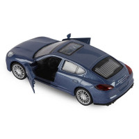 Машина "АВТОПАНОРАМА" Porsche Panamera S, синий, 1/43, инерция, в/к 17,5*12,5*6,5 см