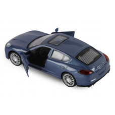 Машина "АВТОПАНОРАМА" Porsche Panamera S, синий, 1/43, инерция, в/к 17,5*12,5*6,5 см