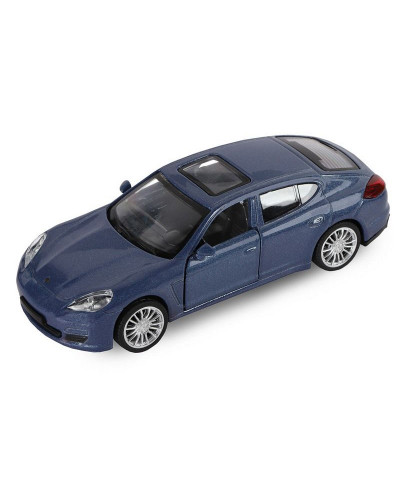 Машина "АВТОПАНОРАМА" Porsche Panamera S, синий, 1/43, инерция, в/к 17,5*12,5*6,5 см