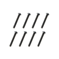 Винт с головкой под шестигранник, полукруглый М3х18мм, 8 шт.