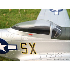 Радиоуправляемый самолет Top RC P-51D Pro синий 750мм flight controller PNP