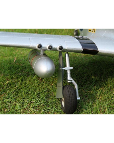 Радиоуправляемый самолет Top RC P-51D Pro синий 750мм flight controller PNP