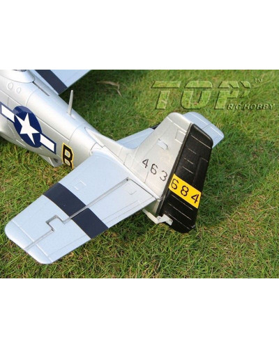 Радиоуправляемый самолет Top RC P-51D Pro синий 750мм flight controller PNP