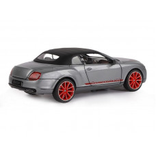 Машина "АВТОПАНОРАМА" Bentley Continental Supersports ISR, серый мет, 1/24, в/к 24,5*12,5*10,5 см